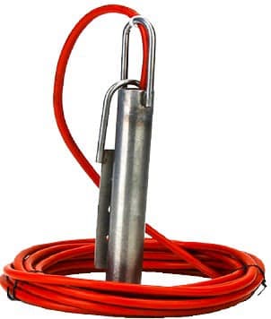 Industrial tilt switch and cable assembly